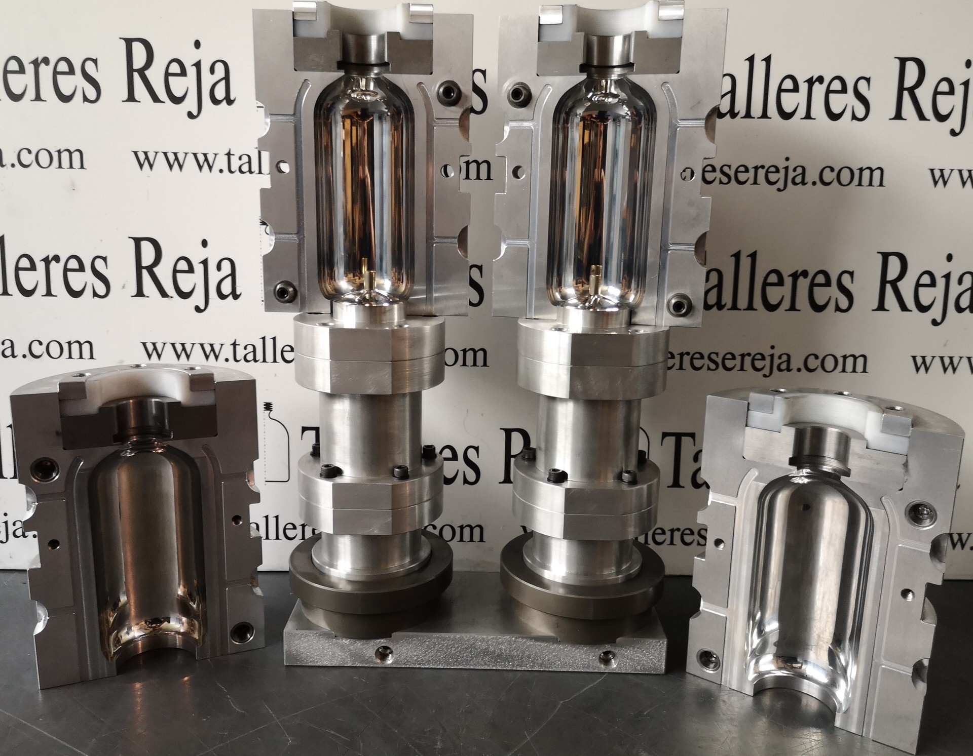 Diseño y fabricación de moldes PET para envases